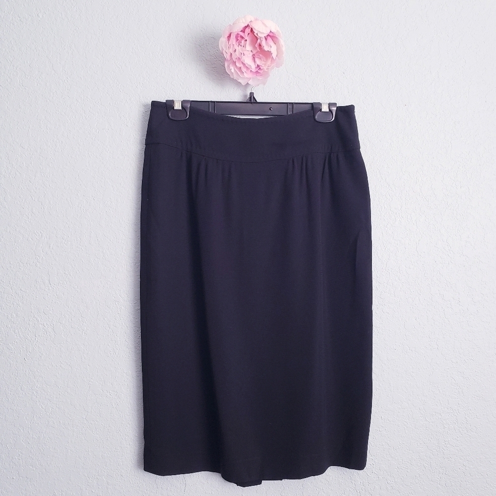 Maxmara Black Professional Full Skirt